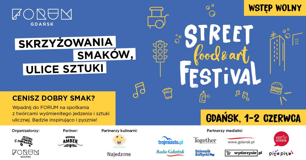 Фестиваль вуличної їжі в Гданську