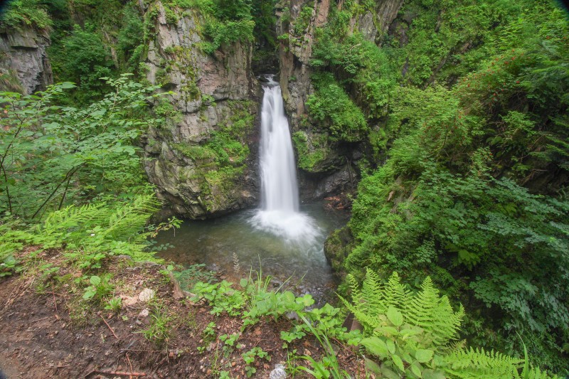 wodospad Wilczki w Międzygórzu