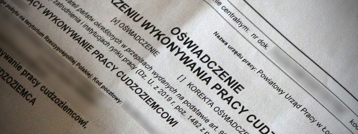 Зробили для продажу українцям майже 12 тис “освядчень”: у Польщі затримано 4-х осіб