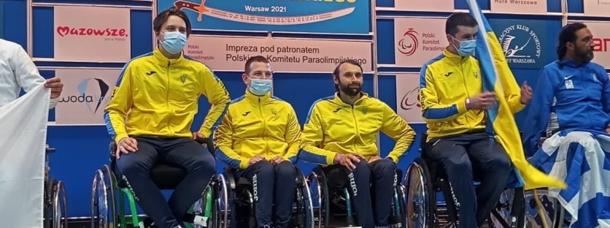 Українці перемогли на чемпіонаті світу у Варшаві з фехтування на візках 