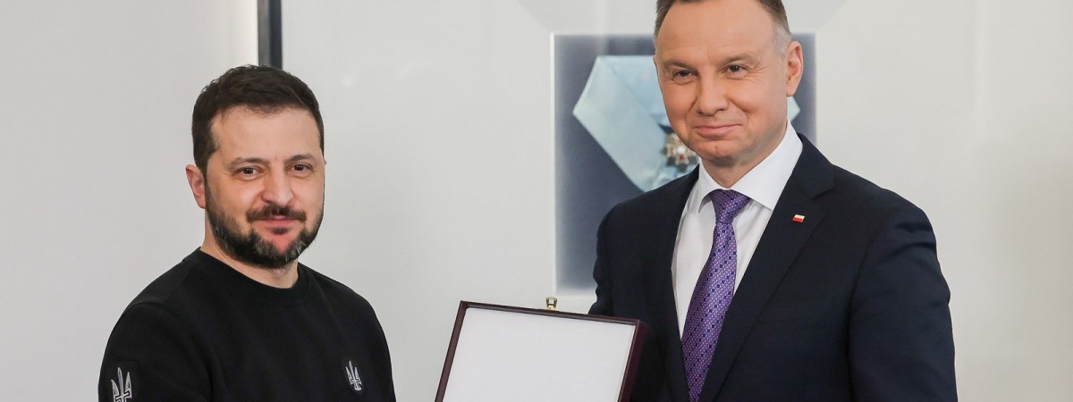 У Польщі нагородили Зеленського найвищою державною нагородою