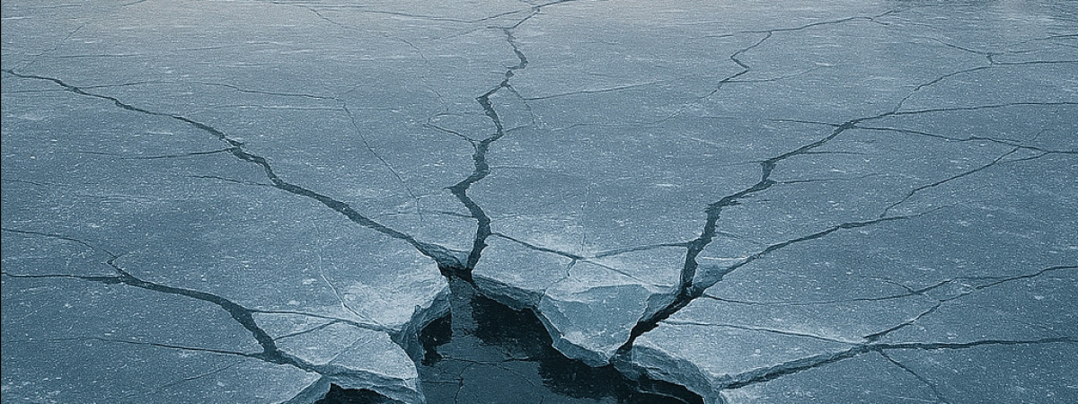 Були у воді вже по шию: У Польщі українець врятував двох дівчаток, під якими провалився лід 