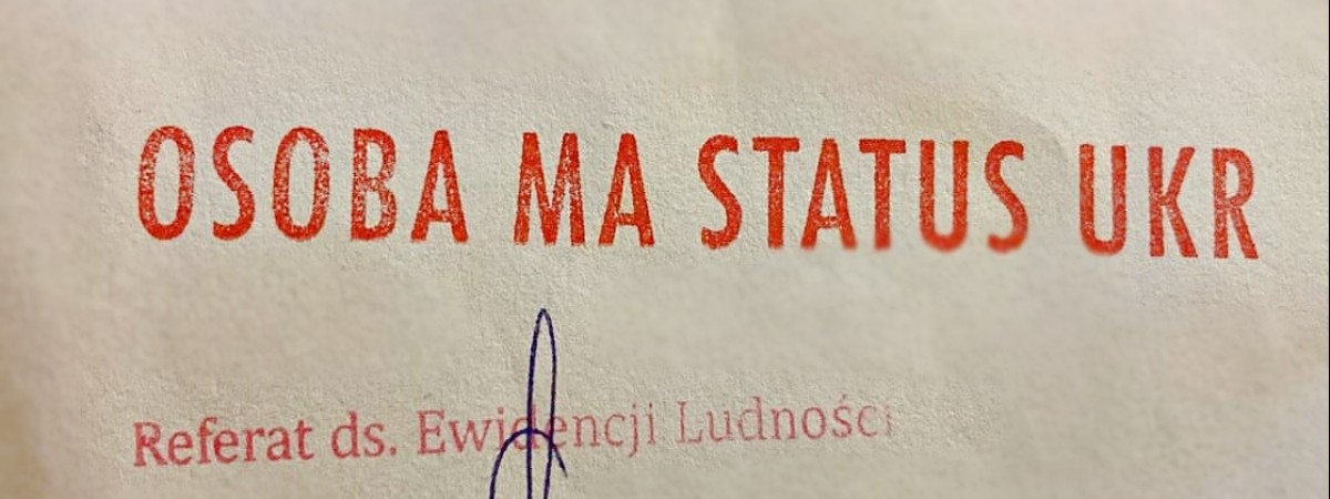 Куди можна подати заяву про відмову від статусу UKR в Польщі і як це зробити