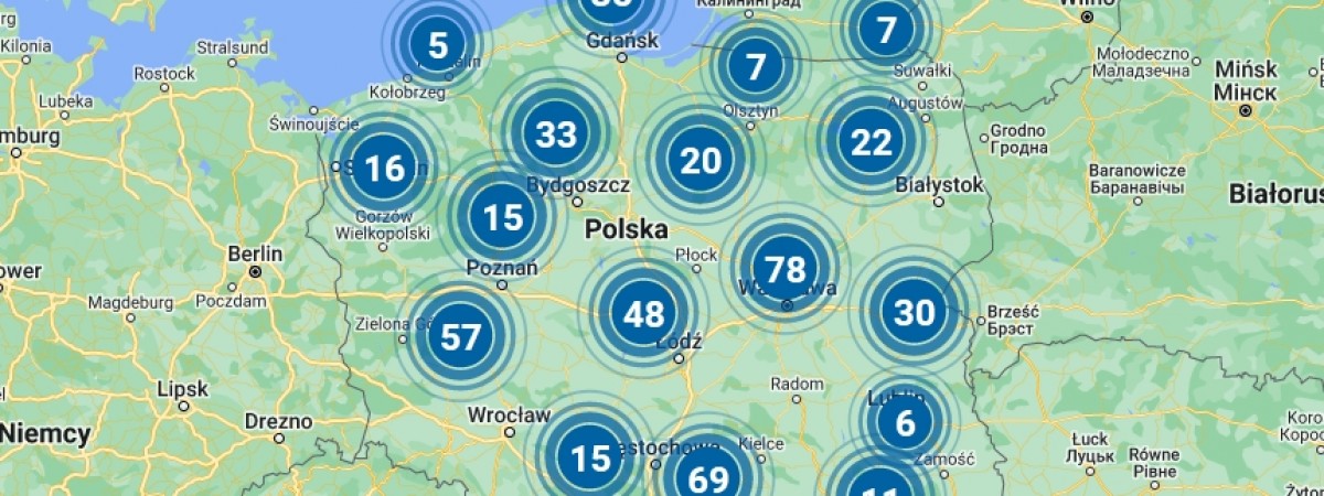 У Польщі створили інтерактивну карту пунктів психологічної допомоги для дітей і підлітків