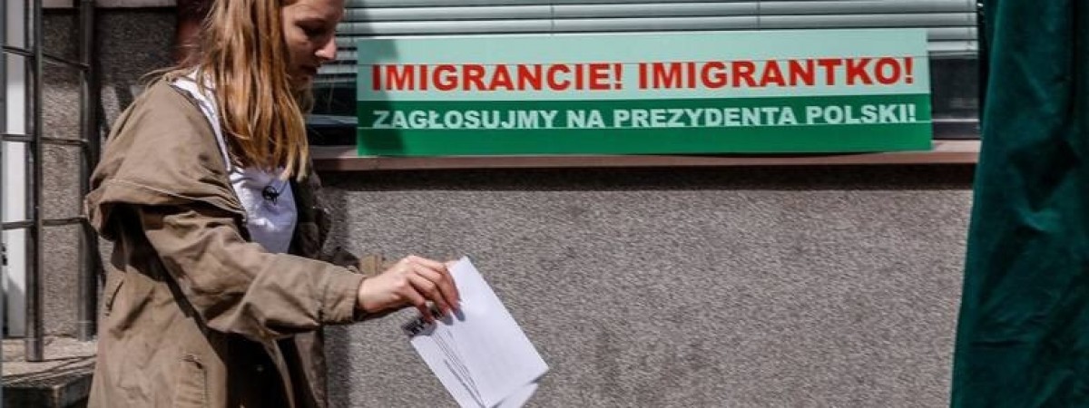 Projekt “Wybory” w Polsce: migranci głosują na kandydata na prezydenta RP