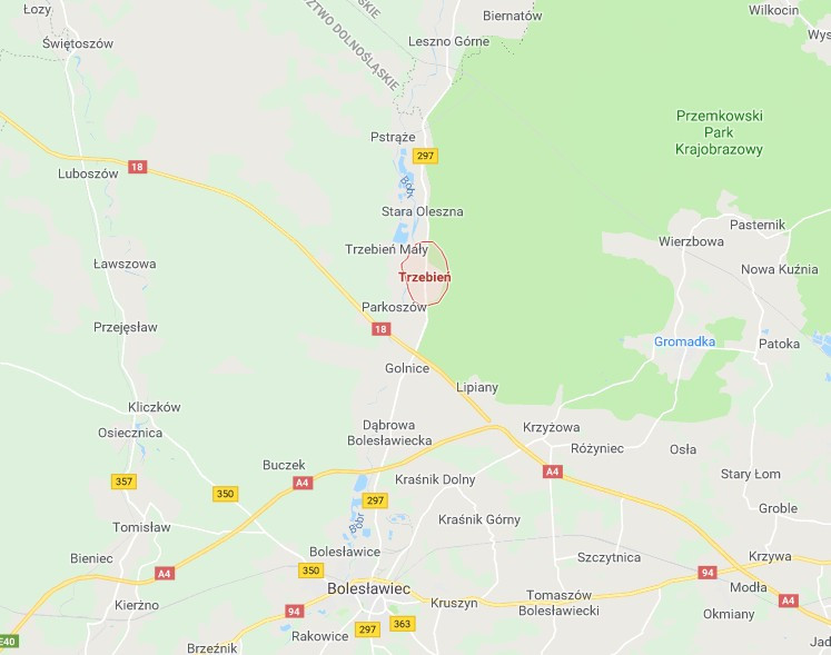 Screen shot, Google maps